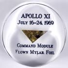 Apollo 11, 1969, Flown Gold Mylar Foil