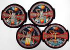 ASTP, 1975, Russian Bilingual "Mission Control" Mission Patches