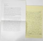 Aviation, 1985, Deke Slayton's Seven-Page Handwritten Draft Letter