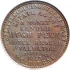 Australia. Penny Token, 1853. NGC MS64