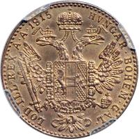 Austria. Pattern Ducat, 1915. NCS AU - 2