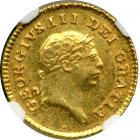 Great Britain. 1/3 Guinea, 1808. NGC AU58