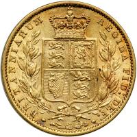 Great Britain. Sovereign, 1858. VF-EF - 2
