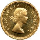 South Africa. &frac12; Pound, 1956. PF