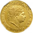 Great Britain. Sovereign, 1820. NGC AU