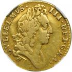 Great Britain. &frac12; Guinea, 1695. NGC VF30