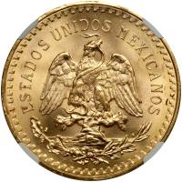 Mexico. 50 Pesos, 1944. NGC MS65 - 2