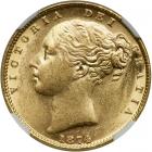 Australia. Sovereign, 1874-M. NGC MS62