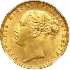 Australia. Sovereign, 1879-M. NGC MS62