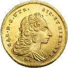 Italian States - Naples. 6 Ducati, 1750-DG // MM R. NGC AU58