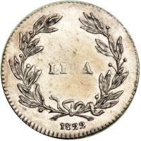 Italian States - Tuscany. Lira, 1822. NGC UNC - 2