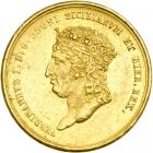 Italian States - Naples. 15 Ducati, 1818. NGC AU58