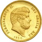 Italian States - Naples. 30 Ducati, 1850. NGC UNC