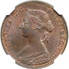 Great Britain. Halfpenny, 1860. NGC MS65