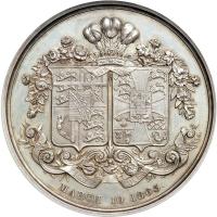 Great Britain. Medal, 1863. NGC AU58 - 2