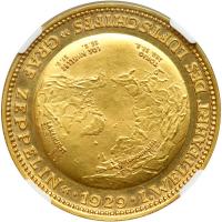Germany. Gold Medal, 1929. NGC PF62 - 2