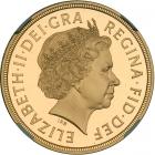 Great Britain. Gold Proof Set: 5 and 2 Pounds; 1, &frac12; and &frac14; Sovereign, 2010. NGC PF69