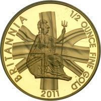 Great Britain. Gold Proof Set: 100, 50, 25, and 10 Pounds, 2011 - 2