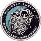 Australia. Platinum 50 Dollar and Gold 50 Dollar, 2010-P. PCGS PF