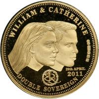 Great Britain. Double Sovereign, 2011. PF - 2