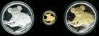 Australia. Three Piece Koala Gold and Silver Set, 2009. PF