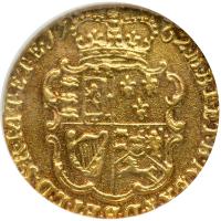 Great Britain. &frac14; Guinea, 1762. ANACS EF40 - 2