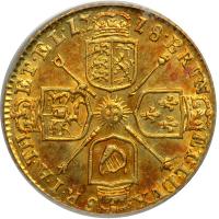 Great Britain. &frac14; Guinea, 1718. PCGS MS62 - 2