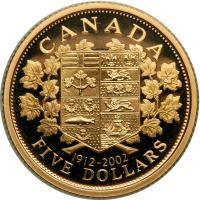 Canada. 5 and 10 Dollars, 2002. PF - 2
