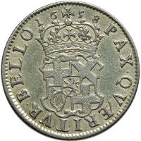 Great Britain. Shilling, 1658. F - 2