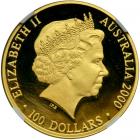 Australia. 100 Dollars, 2000 (1999). NGC PF63