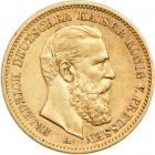German States - Prussia. 20 Marks, 1888-A. VF