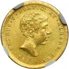 Portugal. 1000 Reis, 1855. NGC AU58