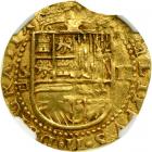 Spain. Cob 2 Escudos, ND-S (Seville). NGC EF