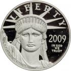 2009-W $100 Platinum Eagle. ANACS PF70