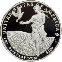 2011-W $100 Platinum Eagle. NGC PF70 - 2