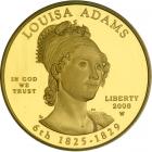 2008-W First Spouse Series Louisa Adams $10 Gold Coin. ICG PF70