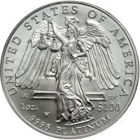 2008-W $100 Platinum Eagle. PCGS MS70 - 2