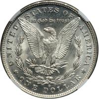 1882-O/S Morgan Dollar. NGC MS64 - 2