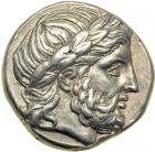 Kingdom of Macedon. Philip II, 359-336 BC. AR Tetradrachm (14.38 g) minted posthumously at Amphipolis, c. 323-315 BC. EF