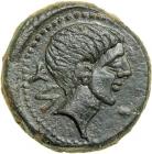 Hispania, Tarraco (Kese). The Cosetani, Mid-Second Century BC. AE 24. EF