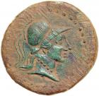 Hispania. Emporiae, c. AD 14-37 (time of Tiberius). AE 28. AEF
