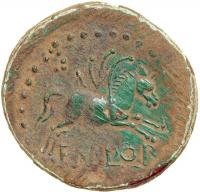 Hispania. Emporiae, c. AD 14-37 (time of Tiberius). AE 28. AEF - 2
