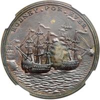 Great Britain. (1781) Rodney Capture of St. Eustatius Medal. Bronze, 33.3 mm - 2