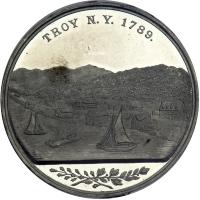 1889 Troy, New York Centennial Medal. NGC PF63 - 2