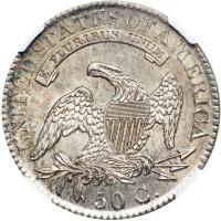 1826 Capped Bust Half Dollar - 2