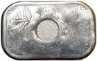 1883 FrogTobacco Tin with inset 1883 Liberty Nickel