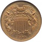 1870 Two Cents. NGC PF65