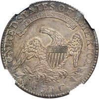 1815/2 Capped Bust Half. NGC AU58 - 2