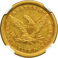 1839-D $5 Liberty - 2