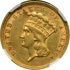 1854 $3 Gold